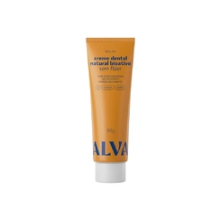 Creme Dental Relax Alva Canela e Limão Sem Flúor com 90g