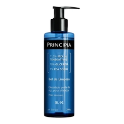 Gel de Limpeza Suave 11,5% Tensoativos + 10% Glicerina + 1% PCA Sódio Principia Skincare GL-02 com 2