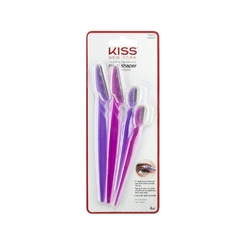 Kit Combo Navalhas Kiss New York Multi Shaper com 4 unidades