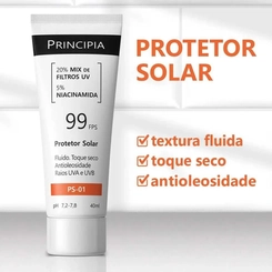 PROTETOR SOLAR PRINCIPIA UV FPS99 PS01 40ML