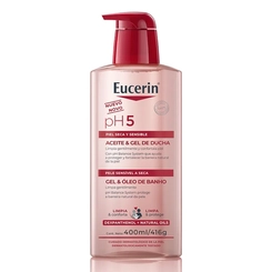 Gel e Óleo de Banho Eucerin pH5 com 400ml