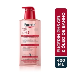 Gel e Óleo de Banho Eucerin pH5 com 400ml