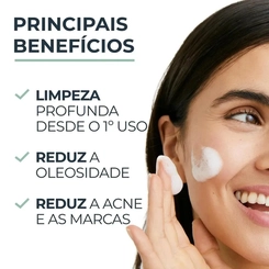Gel de Limpeza Facial Eucerin Dermo Pure Oil Control com 150g