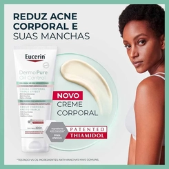 Creme Corporal Antiacne Eucerin Dermo Pure Oil Control Efeito Triplo 200ml