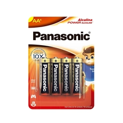 PILHA PANASONIC ALCALINA AA C/04UN