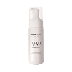Espuma Facial Ácido Glicólico 150ml Simple Organic