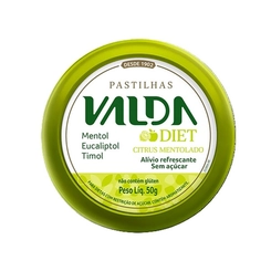 Pastilha Valda Diet Citrus 50G - Valda
