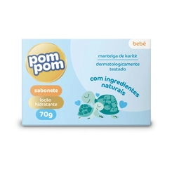 Sabonete Em Barra Pom Pom Loção Hidratante Com 70G