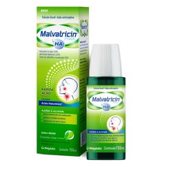 MALVATRICIN HA FRESH MENTA 150ML (DAU)