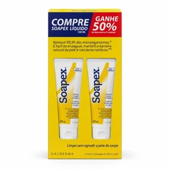 KIT SAB SOAPEX GALDERMA 100ML 2UN