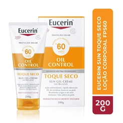 Protetor Solar Eucerin Toque Seco Fps60 200ml Eucerin