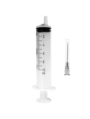 Seringa Hip L Slip c/ ag 25mmx 7mm 1 Uni c/ Capac 10ml - SR