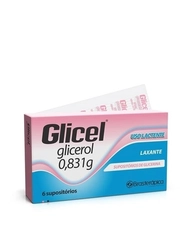 Glicel 6 Supositórios de Uso por Lactente - BRASTERAPICA