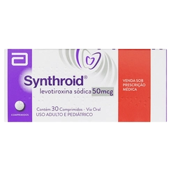 SYNTHROID 50MCG 30 COMPRIMIDOS