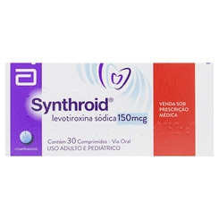 SYNTHROID 150MCG 30 COMPRIMIDOS