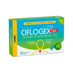 Ciflogex Diet Menta/limão 12 Pastilhas - CIMED