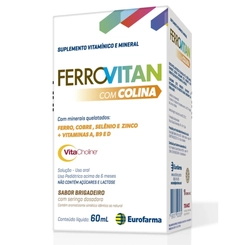 Ferrovitan Sabor Brigadeiro Eurofarma 60Ml