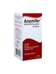 Anemifer Sulfato Ferroso 50mg/ml Xarope 100ml -PHARMASCIENCE