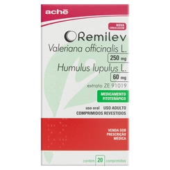 Remilev 250Mg + 60Mg Aché Caixa Com 20 Comprimidos