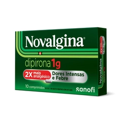 Novalgina 1G Sanofi Medley Caixa Com 10 Comprimidos