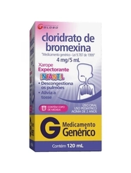 Cloridrato de Bromexina 4mg 120ml - GLOBO
