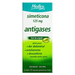 Simeticona 125Mg Medley Com 10 Cápsulas