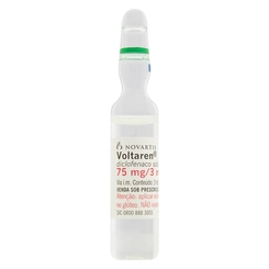 Voltaren Injetável 25mg/ml 5 Amp 3ml Sol Uso Intr - NOVARTIS