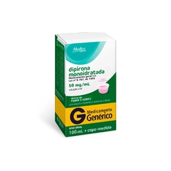 DIPIRONA 50MG/ML SOLUC 100ML