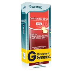 Desloratadina 5Mg Germed Pharma 10 Comprimidos Revestidos