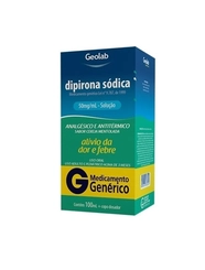 DIPIRONA 50MG/ML SOLUC 100ML