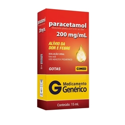 Paracetamol 200mg/ml Solução Oral 15ml - CIMED