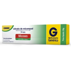Nitrato de Miconazol 20mg Creme 28g - CIMED