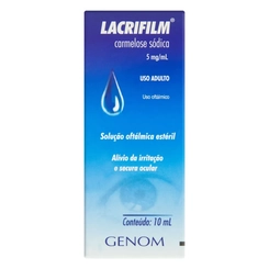 Lacrifilm 5mg/ml 10ml Solução Uso Oftálmico - UNIÃO QUÍMICA