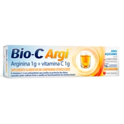 Bioargi-C 1G + 1G União Química 16 Comprimidos Efervescentes