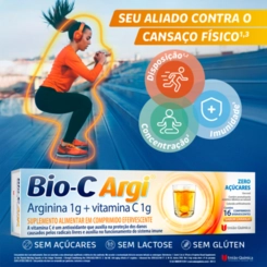 Bioargi-C 1G + 1G União Química 16 Comprimidos Efervescentes