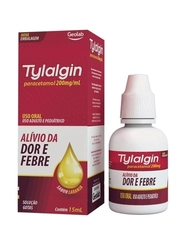 Tylalgin 200mg/ml  15ml de solução de uso oral - GEOLAB