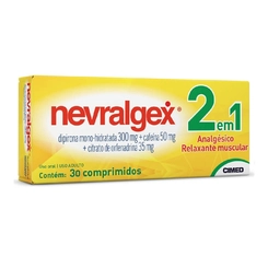Nevralgex 50mg 30 Comprimidos - CIMED