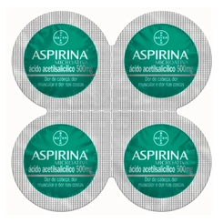 Aspirina Microativa 500mg 4 Comprimidos - BAYER