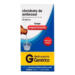 Cloridrato de Ambroxol Adulto 30mg/ml 120ml -CIMED