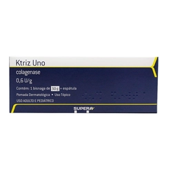 Ktriz Uno 0,6U/G Caixa Com 1 Bisnaga Com 30G De Pomada