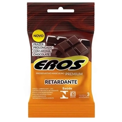 Preservativo Eros Choco 52Mm C/3Unidades