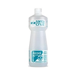Alcool Santa Cruz 70% C/1L -Stc