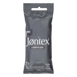 Preservativo Masculino Lubrificado Jontex  6 Unidades