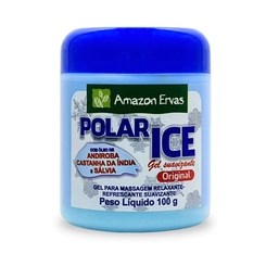 Gel Para Massagem Polar Ice Gel Amazon Ervas 100G