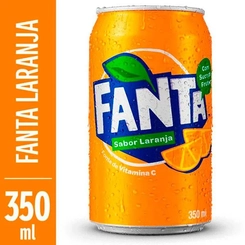 Refrigerante Sabor Laranja Fanta 350Ml
