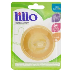 Bico De Mamadeira Lillo Super Latex Com 1 Unidade