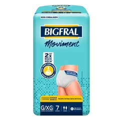 Roupa Intimus Bigfral Movimento Grande E Xg Com 7Unidades