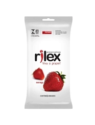 Preservativo Rilex Morango 6Unidades