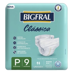 Fralda Geriatrica Bigfral Classicasico P C/9Unidades
