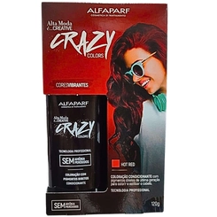 Coloração Crazy Color Hot Red 120g - ALTAMODA